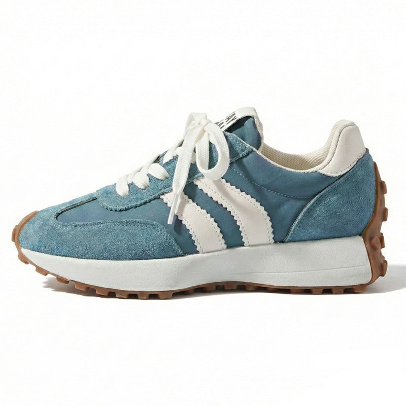 Women orthopedic trainers lightweight lace up cushioned sole flexible upper