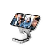 Carregador 3 em 1 magnético carga rápida 20W para iPhone Samsung Apple Watch