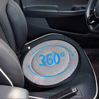 Almofada giratória 360° ergonómica portátil para carro, cadeira e uso diário