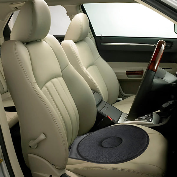 Almofada giratória 360° ergonómica portátil para carro, cadeira e uso diário