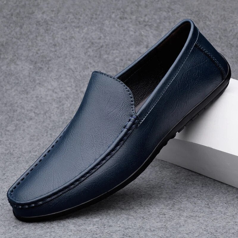 Mocassins em Couro para Homem | Confortável, Estilo Mocassin