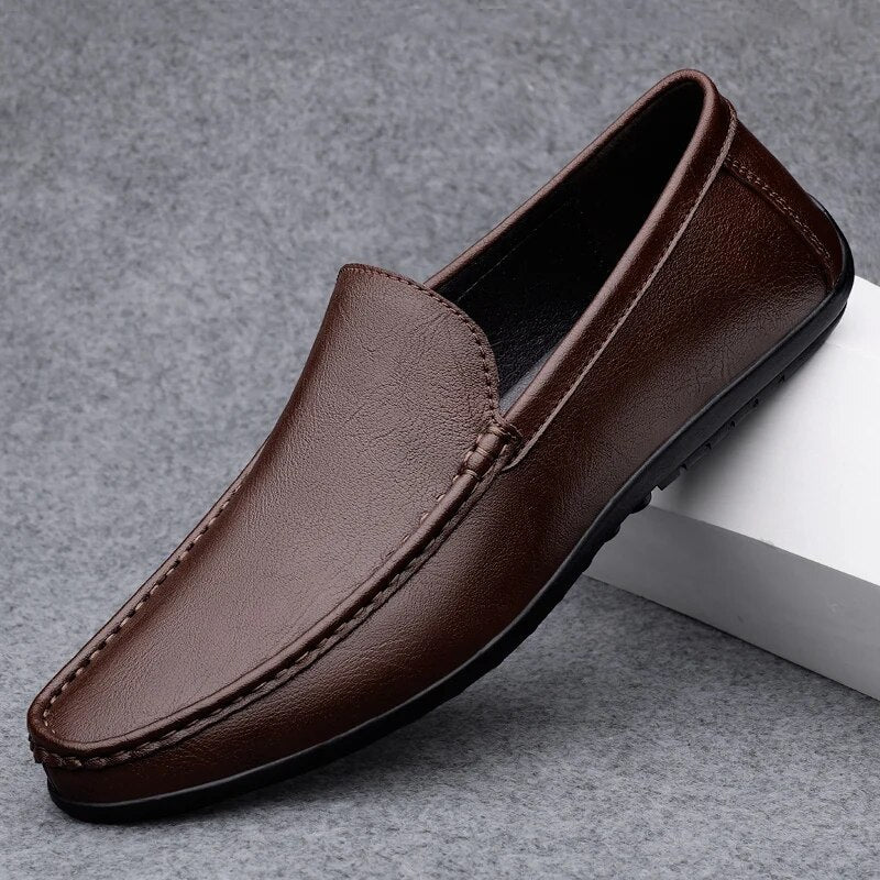Mocassins em Couro para Homem | Confortável, Estilo Mocassin