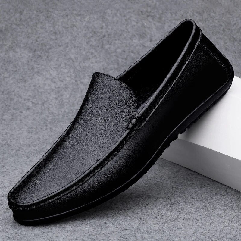Mocassins em Couro para Homem | Confortável, Estilo Mocassin