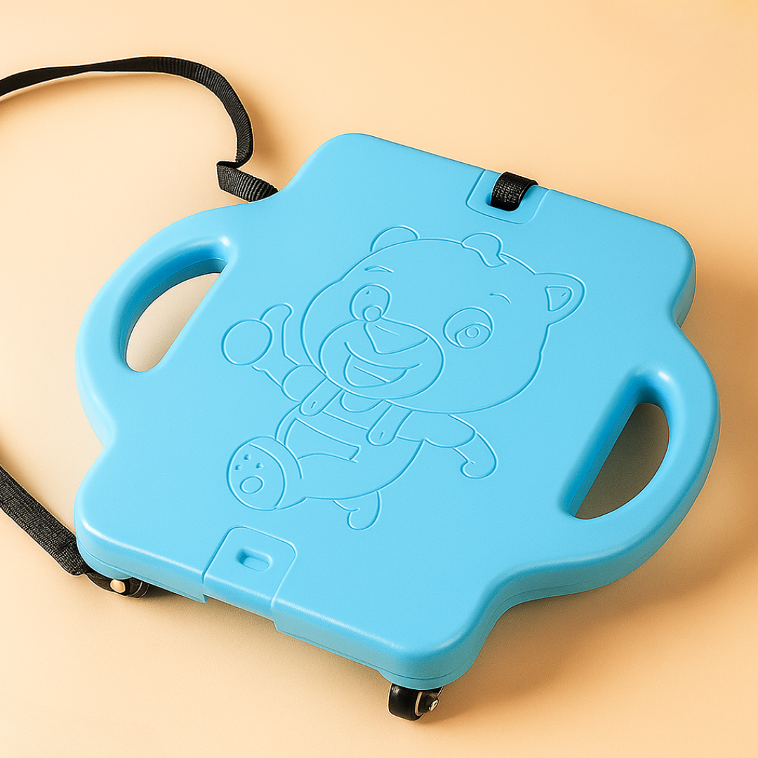 Prancha de equilíbrio infantil em plástico resistente, desenvolvimento motor e coordenação