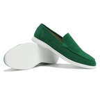 Mocassins masculinos clássicos confortáveis slip-on em várias cores