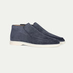 Sapatos slip-on masculinos moc toe design minimalista casual