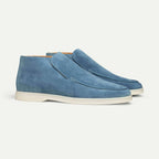 Sapatos slip-on masculinos moc toe design minimalista casual