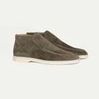 Sapatos slip-on masculinos moc toe design minimalista casual