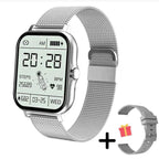 Smartwatch Bluetooth com ecrã HD 1.83 monitoramento de saúde frequência cardíaca