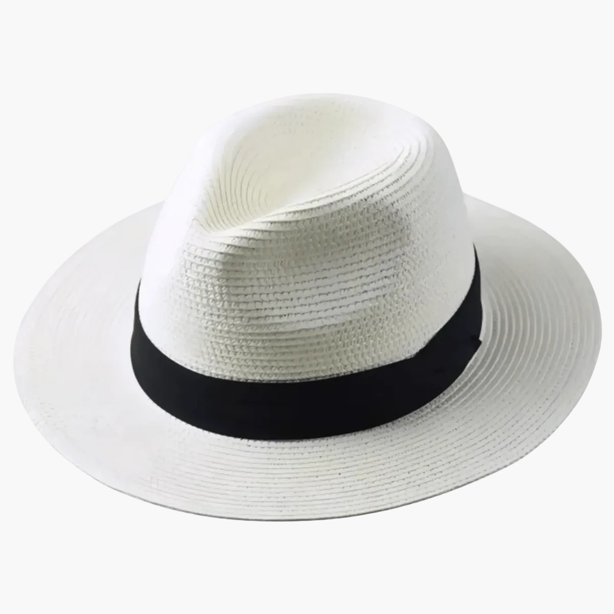 Chapéu panama masculino aba larga estilo clássico