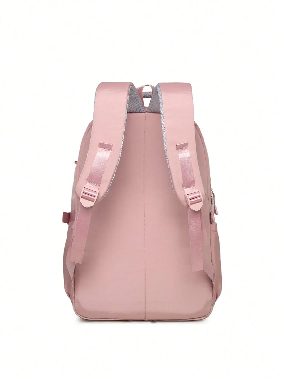 Mochila escolar meninas impermeável rosa com compartimento laptop e alças ajustáveis