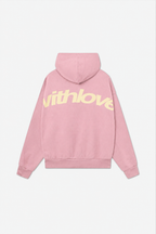 Hoodie mulher mix de algodão caimento relaxado minimalista