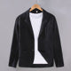 Blazer masculino de linho sem forro corte casual elegante