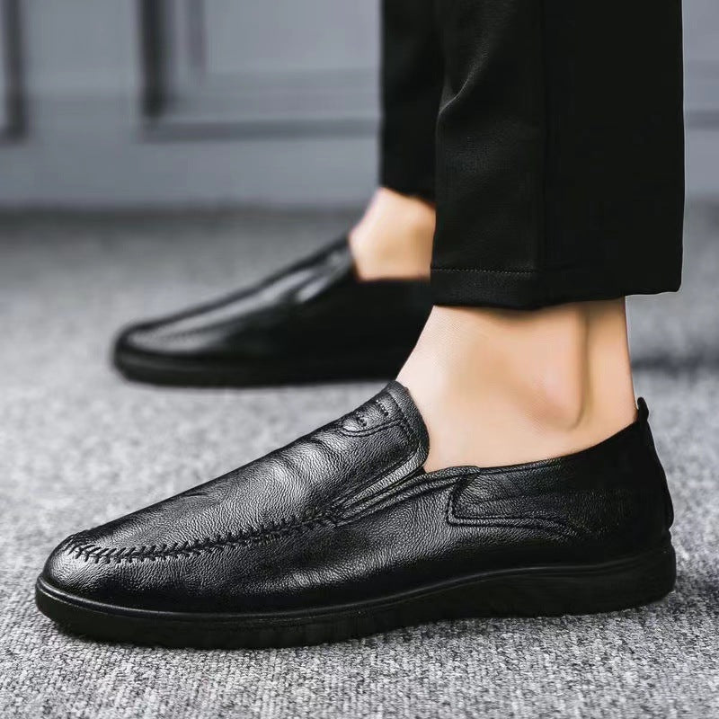 Mocassins de Couro para Homem | Confortável, Preto e Marrom