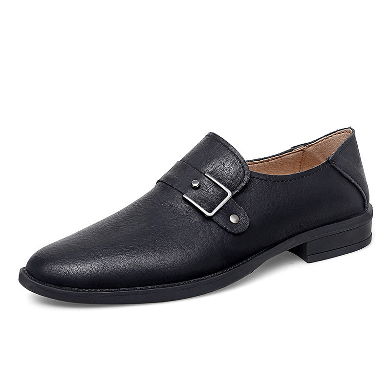 Mocassim Masculino de Couro | Com Fivela, Elegante