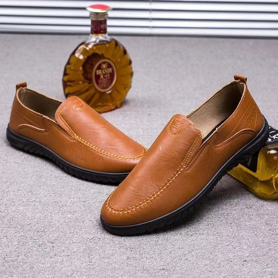 Mocassins de Couro para Homem | Confortável, Preto e Marrom