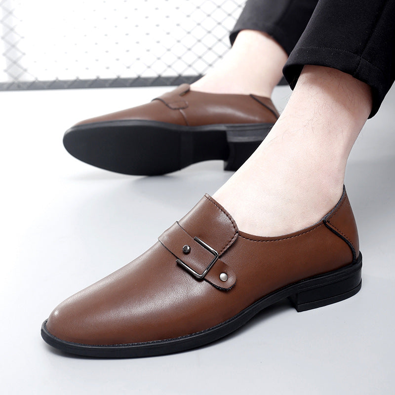 Mocassim Masculino de Couro | Com Fivela, Elegante