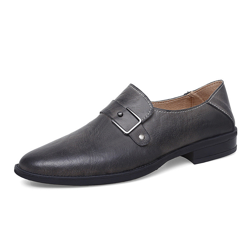 Mocassim Masculino de Couro | Com Fivela, Elegante