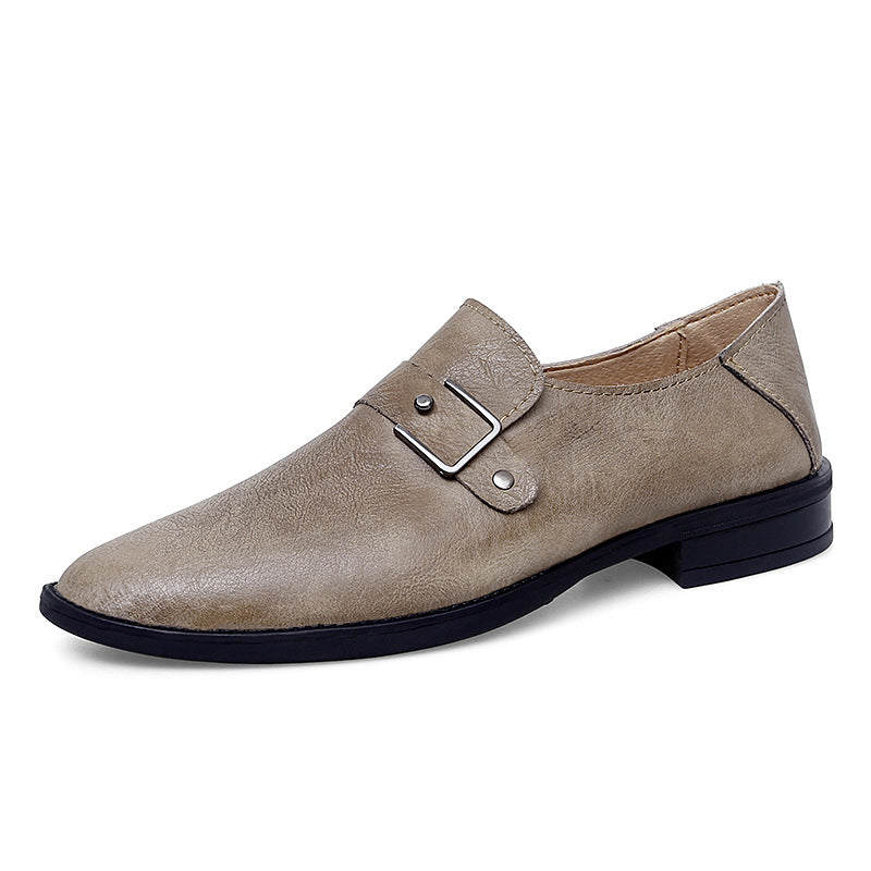 Mocassim Masculino de Couro | Com Fivela, Elegante