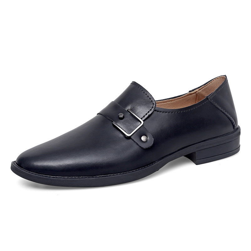 Mocassim Masculino de Couro | Com Fivela, Elegante