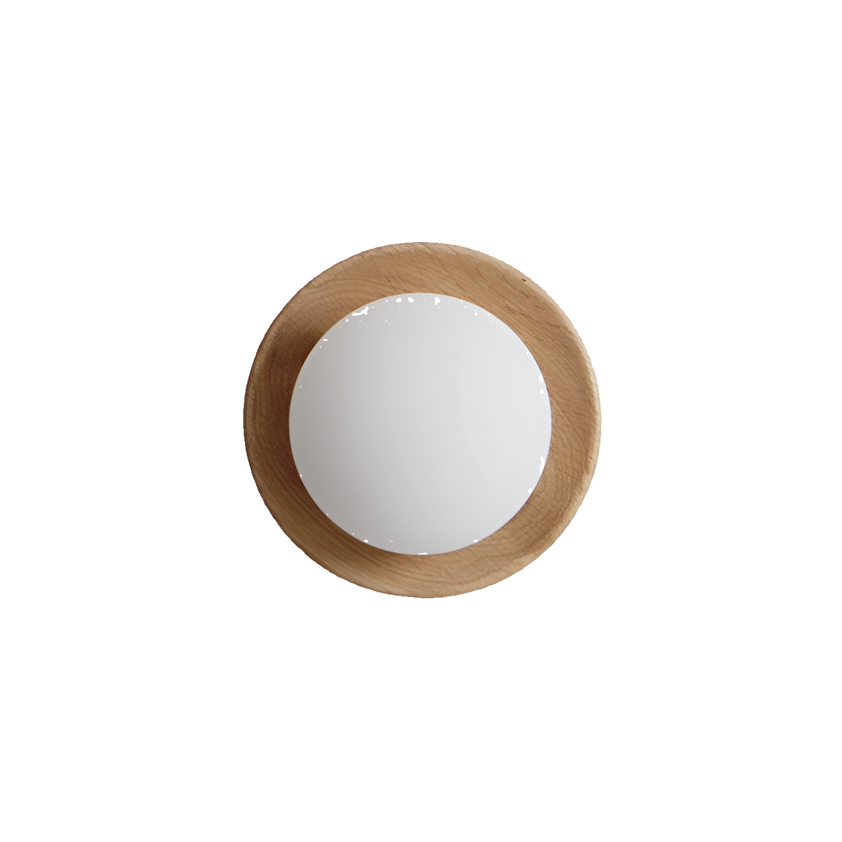 Aplique de parede redondo escandinavo para sala de estar, design minimalista circular