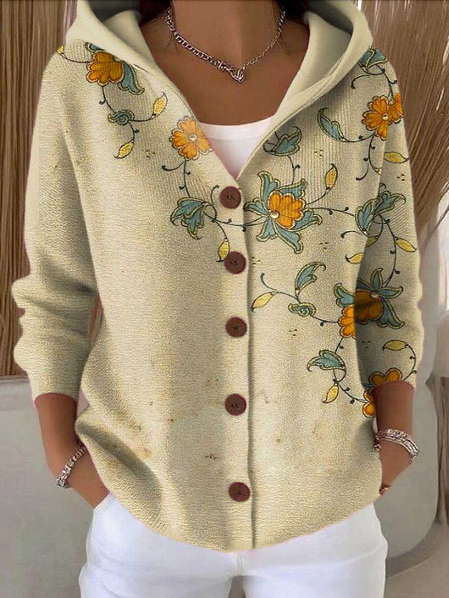 Colete feminino patchwork com capuz em várias cores