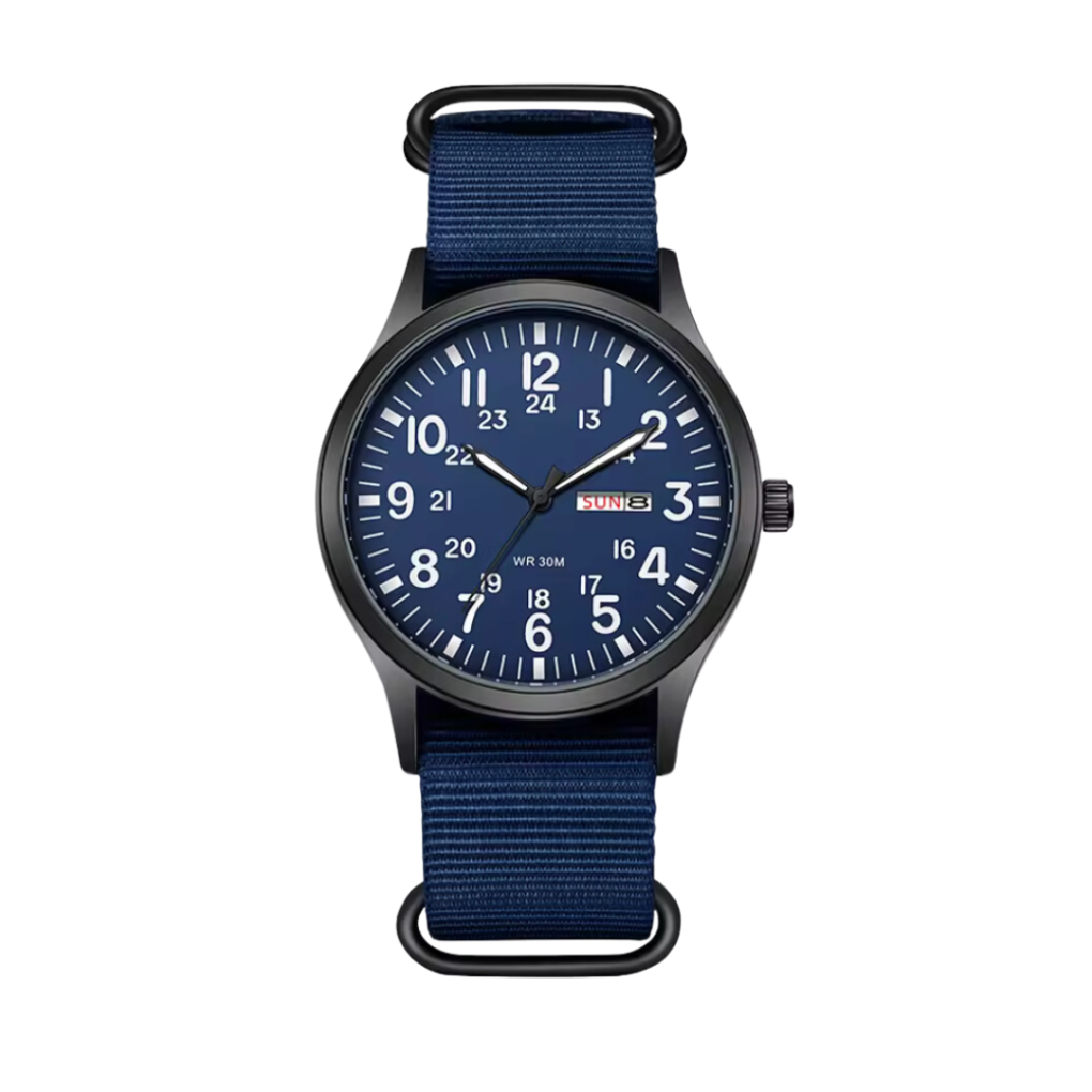 Relógio militar masculino outdoor resistente à água com mostrador luminoso