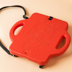 Prancha de equilíbrio infantil em plástico resistente, desenvolvimento motor e coordenação