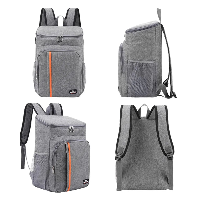 Bolsa térmica portátil 18L impermeável com forro EVA e exterior Oxford