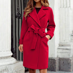 Casaco de inverno feminino colorido estilo marcante para dias frios