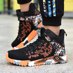 Sapatos de segurança com biqueira de aço e sola antiperforação Kevlar, leves e respiráveis