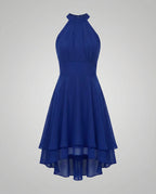Vestido feminino com babados mini leve e elegante