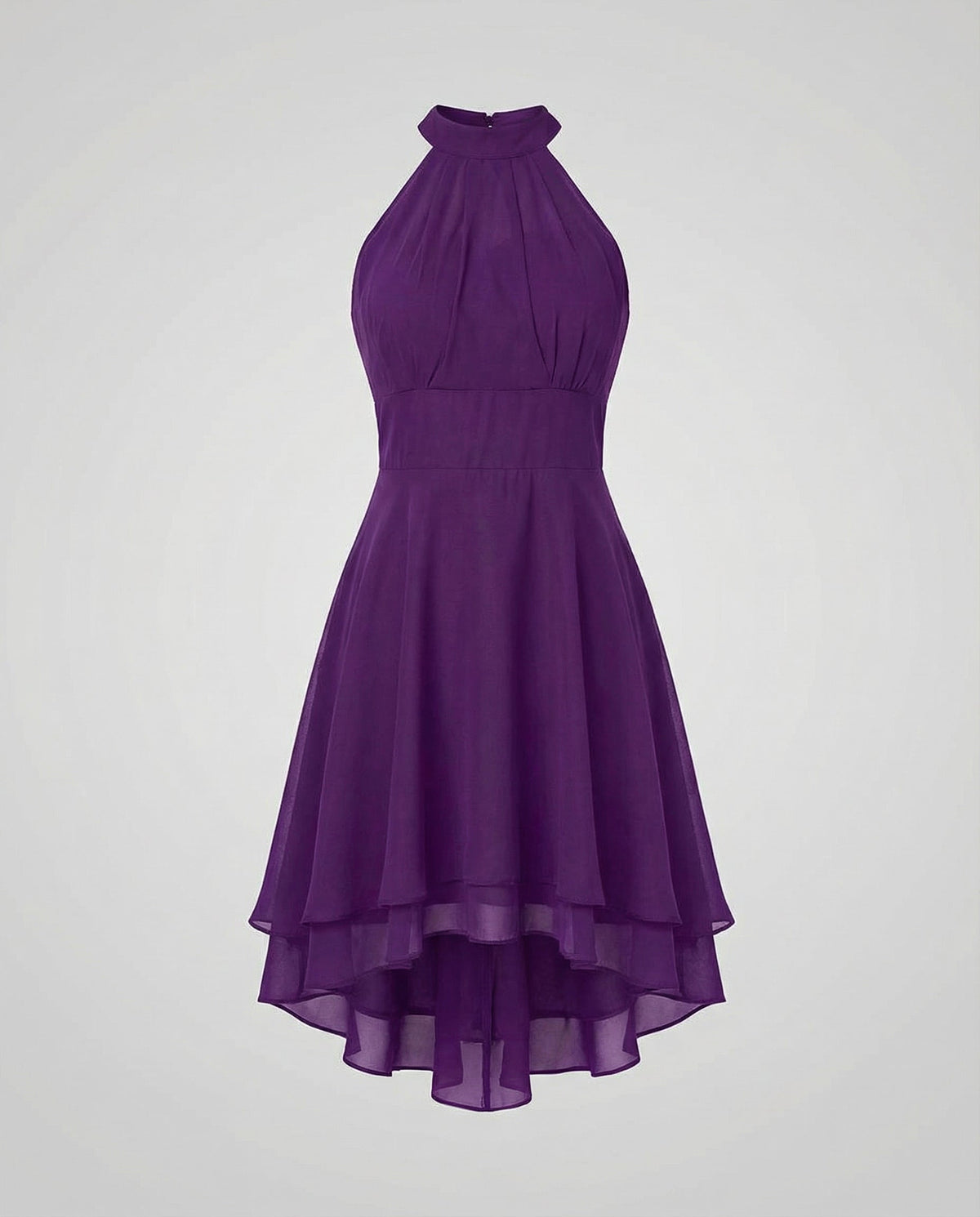 Vestido feminino com babados mini leve e elegante