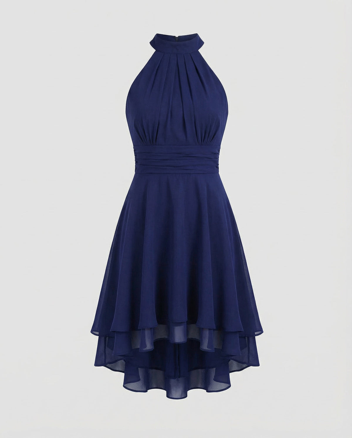 Vestido feminino com babados mini leve e elegante