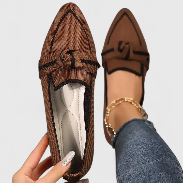Mocassins ortopédicos slip-on com suporte do arco plantar