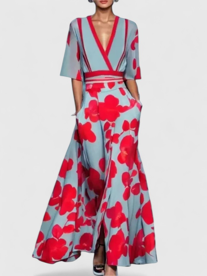 Vestido maxi feminino longo elegante disponível em várias cores