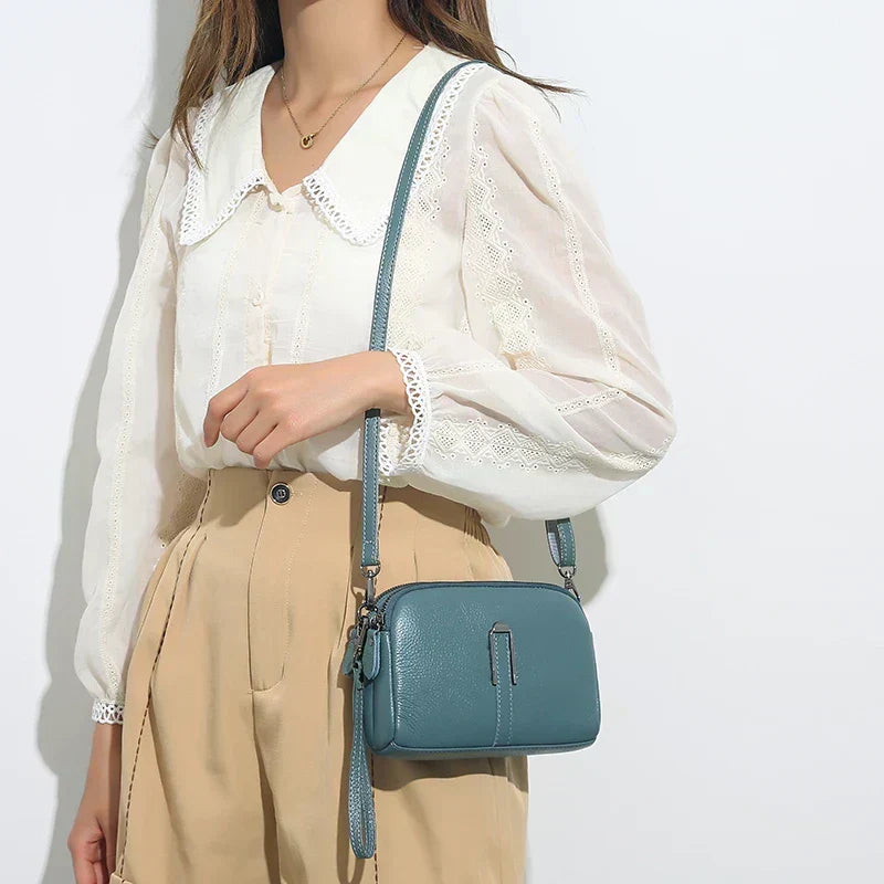Bolsa crossbody feminina com alça ajustável silhueta moderna