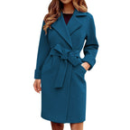 Casaco de inverno feminino colorido estilo marcante para dias frios