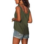 Tank top feminina corte slim respirável em várias cores