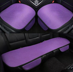 Capas de assento para carro conjunto 3 peças antiderrapante com efeito de massagem seda gelada