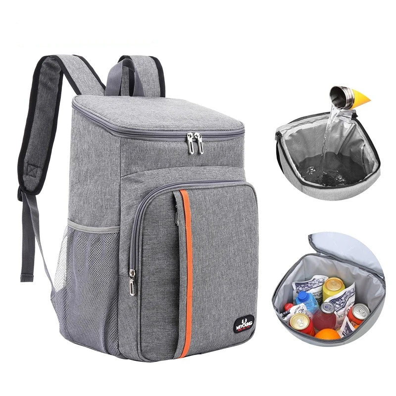 Bolsa térmica portátil 18L impermeável com forro EVA e exterior Oxford