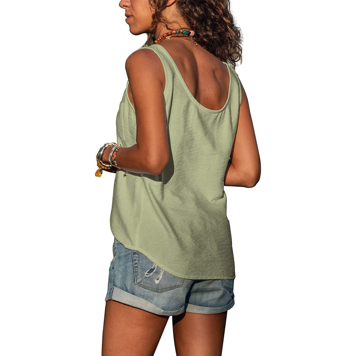 Tank top feminina corte slim respirável em várias cores