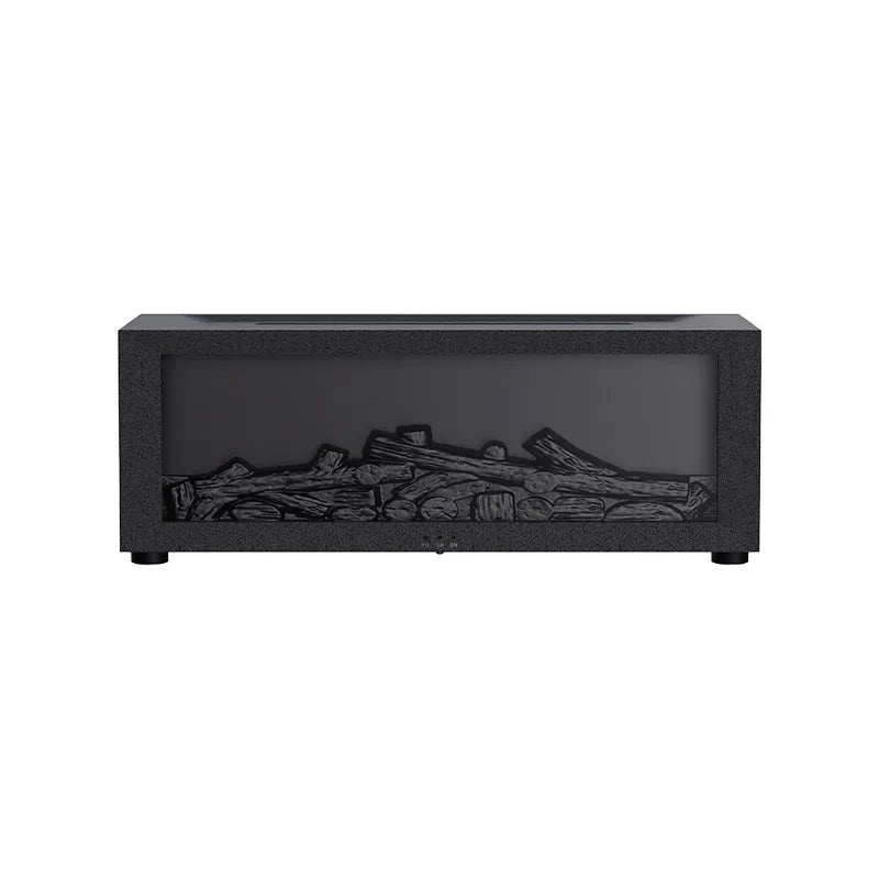 Difusor de aromas 4 em 1 com efeito chama, iluminação 7 cores e timer USB