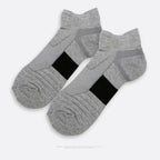Meias desportivas mesh respirável pack 3 pares com forro atoalhado