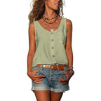Tank top feminina corte slim respirável em várias cores