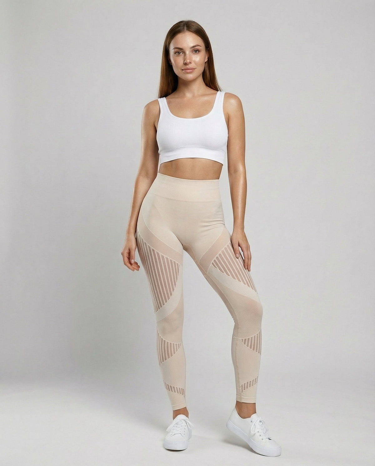 Leggings anticelulite de compressão para mulher em várias cores