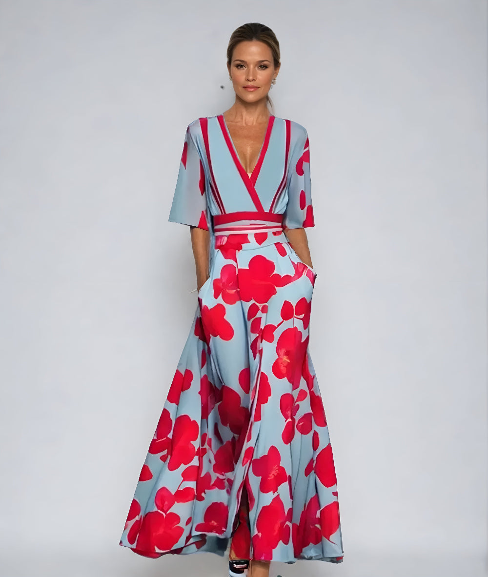 Vestido Envolvente Floral | Verão, Ajuste Lisonjeiro