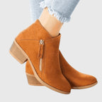 Botins chelsea tornozelo acolchoados com suporte ortopédico
