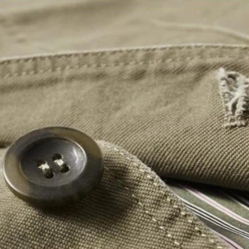 Blazer leve casual masculino corte ajustado disponível em caqui preto e verde militar