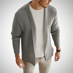 Cardigan homem malha tricot corte moderno disponível em várias cores